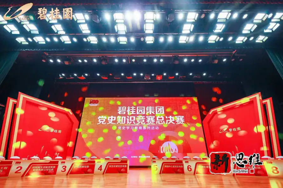 顺德抢答器出租-党史竞赛总决赛现场全景 顺德抢答器出租-党史竞赛总决赛现场全景