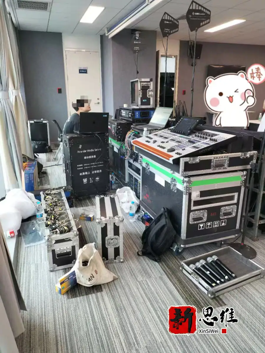 清远抢答器出租-后台设备展示 清远抢答器出租-后台设备展示