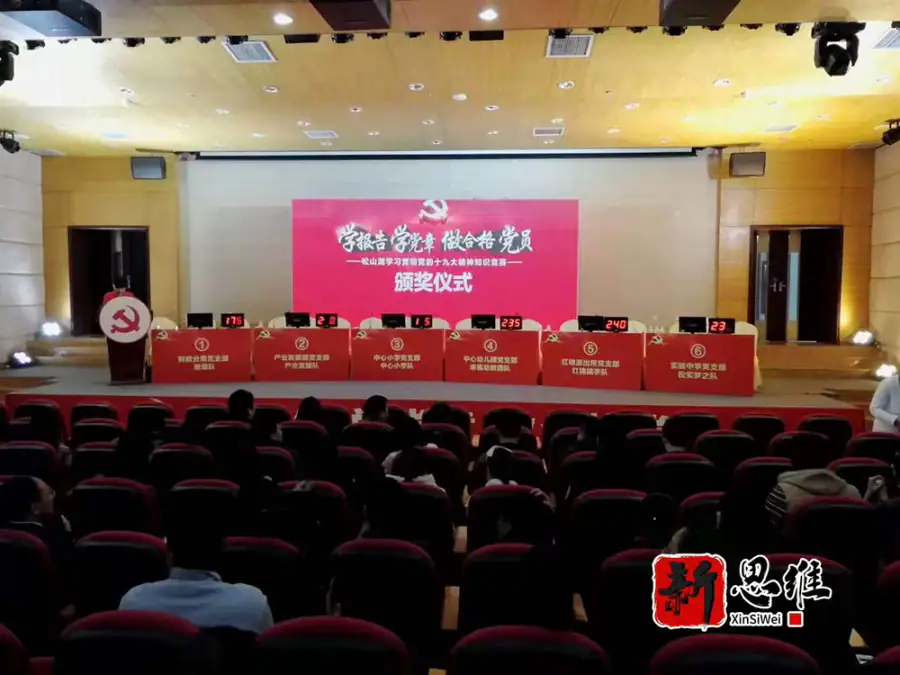 松山湖学习贯彻党的十九大精神知识竞赛 - 广东政务赛事执行案例 - 知识竞赛抢答器计分器租赁